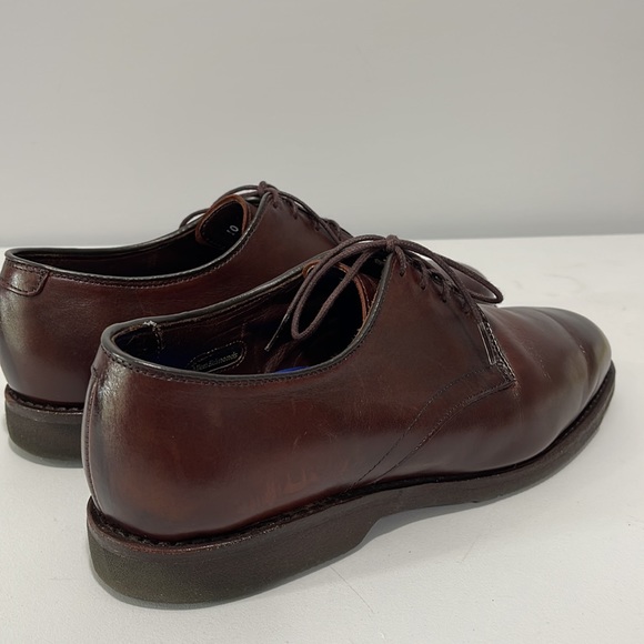 Allen Edmonds Lax Derby Oxford shoes size 10 D in chili color leather - Picture 9 of 16